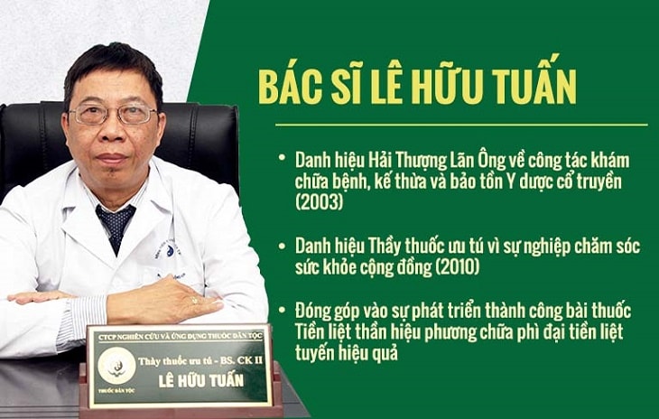 Bác sĩ Lê Hữu Tuấn với hơn 40 năm kinh nghiệm