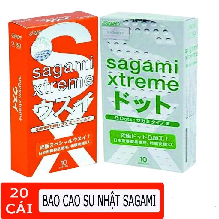 Thiết kế độc đáo của bao cao su chống xuất tinh sớm Sagami Xtreme White thu hút nam giới
