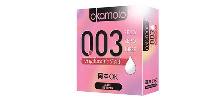 Bao cao su Okamoto 003 Hyaluronic Acid