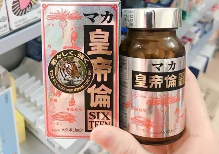 Sản phẩm Maka Sixteen, thuốc chống xuất tinh sớm của Nhật