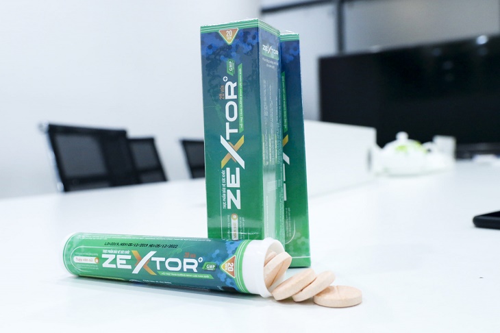 Trong mỗi viên Zextor có chứa 2 dược liệu quý
