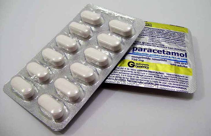 Paracetamol - thuốc giảm đau, hạ sốt thường sử dụng
