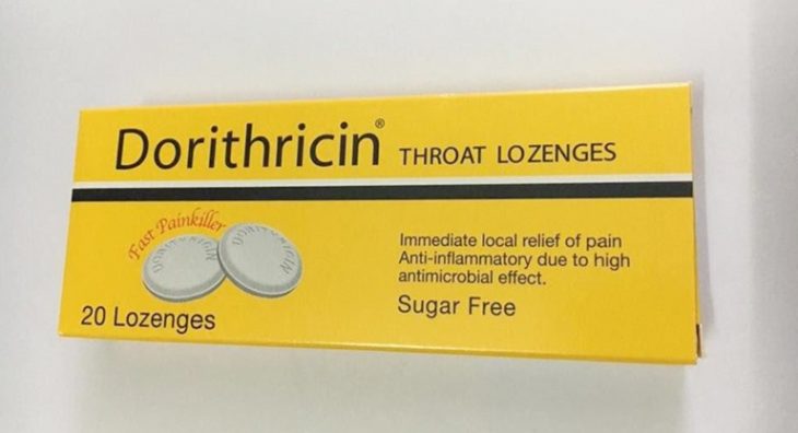 Dorithricin giúp giảm các triệu chứng đau rát, khó chịu một cách nhanh chóng