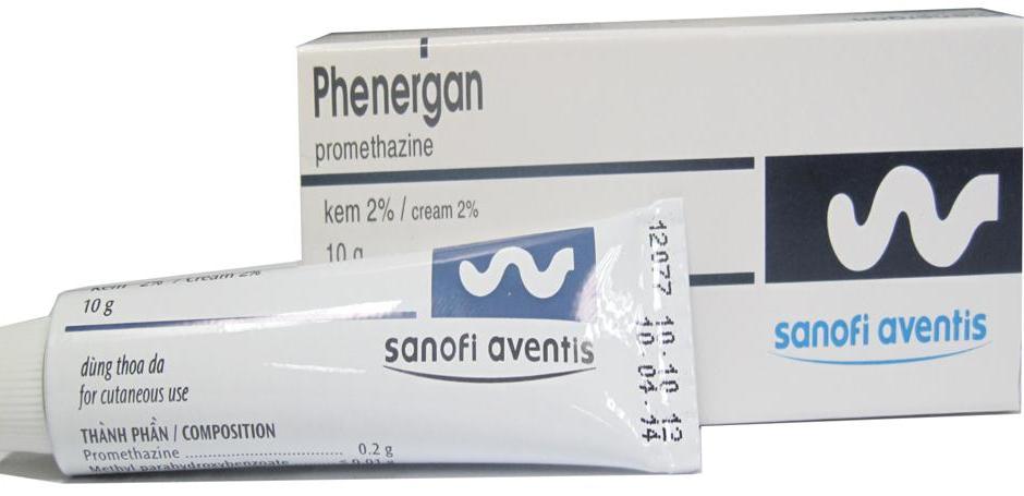 Thuốc kháng histamin phenergan