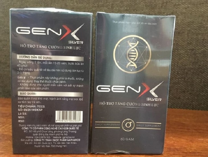Nên xem kỹ quy cách đóng gói Gen X cũng như thông tin trên bao bì để phân biệt và chọn mua đúng hàng chính hãng