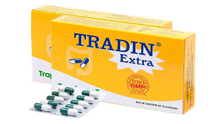 Thuốc trị viêm đại tràng Tradin Extra được nhiều người bệnh tin tưởng sử dụng