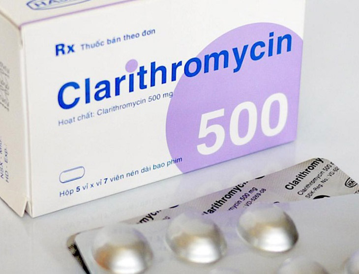 Cần cẩn trọng khi sử dụng thuốc Clarithromycin