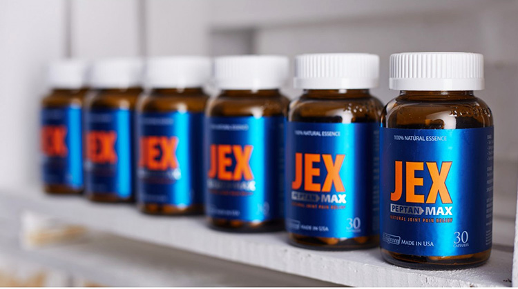 Jex Max có chứa các thành phần là hợp chất tự nhiên hỗ trợ ngăn ngừa thoái hóa khớp.
