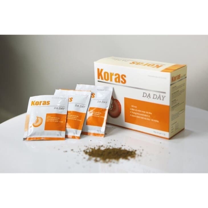 Thuốc dạ dày Koras được khuyên dùng cho bệnh nhân dạ dày