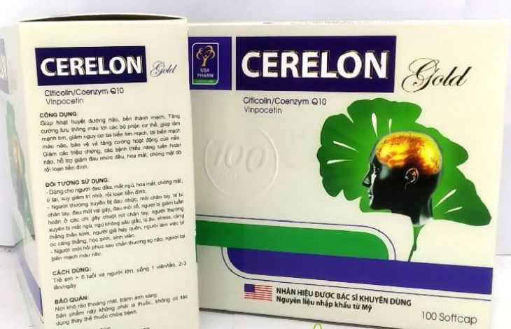 Viên bổ não Cerelon Gold giúp giảm các triệu chứng của bệnh tiền đình