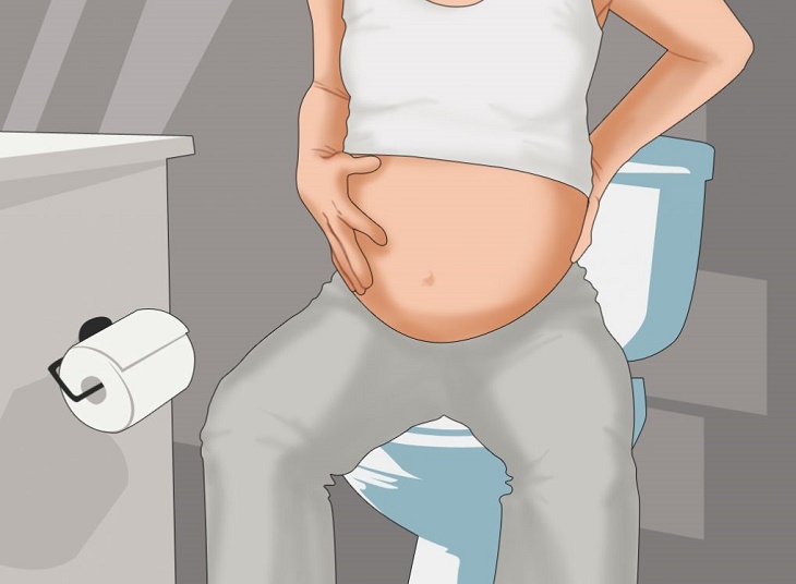 Trọng lượng của bào thai sẽ gây áp lực lớn cho búi trĩ