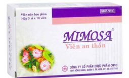 Thuốc an thần Mimosa: Công dụng, liều lượng và lưu ý khi dùng