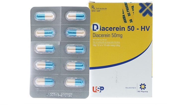 Diacerein giúp điều trị thoái hóa cột sống lưng an toàn