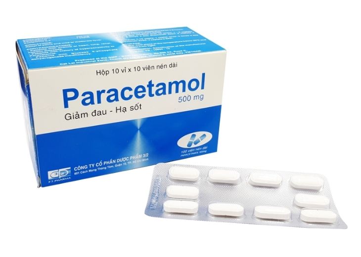 Paracetamol là loại thuốc giảm đau cơ bản hỗ trợ làm giảm các triệu chứng tê nhức.