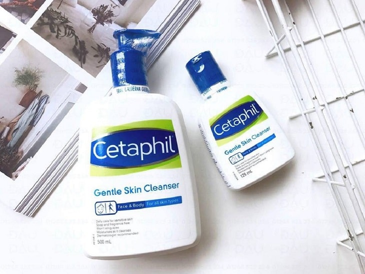 Cetaphil - sữa rửa mặt trị viêm da tiết bã