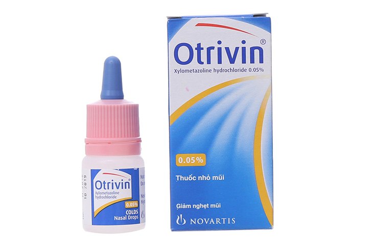 Thuốc Otrivin điều trị tình trạng trẻ 3 tuổi bị viêm xoang 