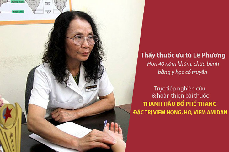 Bác sĩ Lê Phương với hơn 40 năm kinh nghiệm điều trị bệnh tai mũi họng