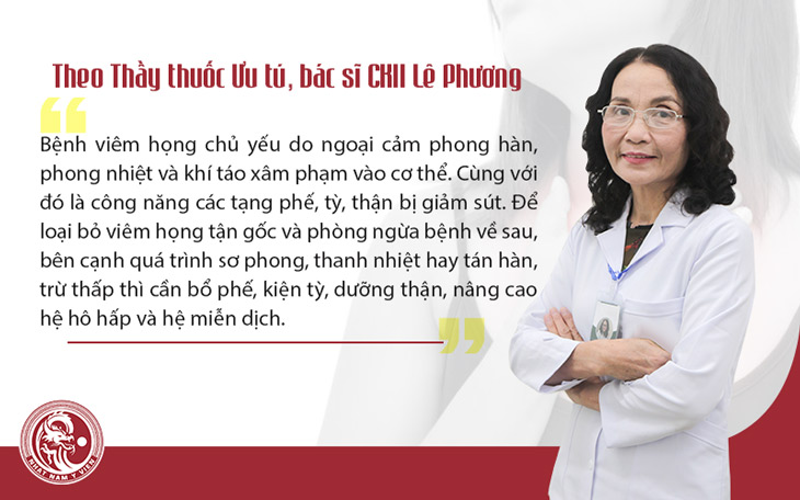 Bác sĩ Lê Phương nói về cơ chế điều trị bệnh viêm họng