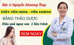 Bác sĩ Nguyễn Khương Thụy Quân Dân 102 chữa viêm họng, viêm amidan bằng thảo dược