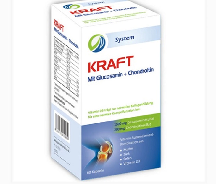Glucosamine Chondroitin Kraft 60 viên