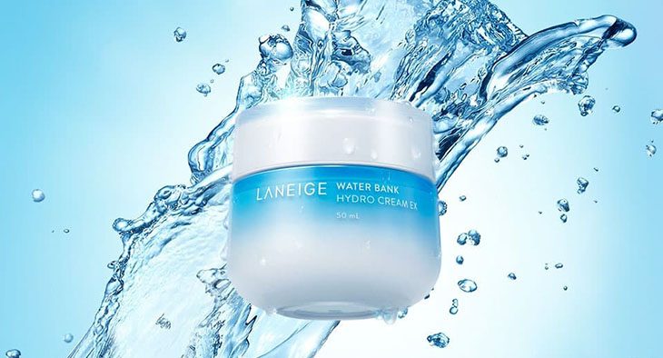 Mỹ phẩm cho da dầu mụn Laneige Water Bank Hydro Cream.