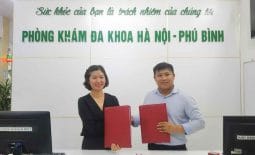 Sự kiện ký kết thành lập Chuyên khoa y học cổ truyền Quân Dân 102 tại Phòng khám Đa khoa Hà Nội - Phú Bình (Thái Nguyên)