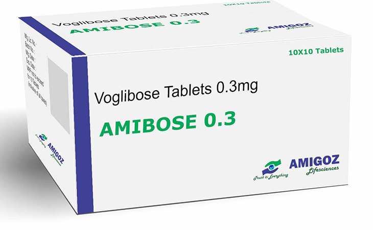 Voglibose dùng ngày 3 lần hoặc theo chỉ dẫn bác sĩ