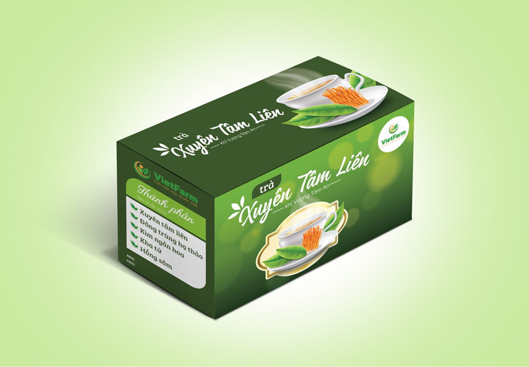 Sản phẩm trà xuyên tâm Vietfarm - Tăng cường sức khỏe, nâng cao sức đề kháng