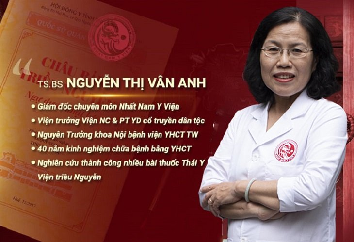 Tiến sĩ - Bác sĩ CKII Nguyễn Thị Vân Anh có nhiều năm kinh nghiệm trong điều trị sỏi thận