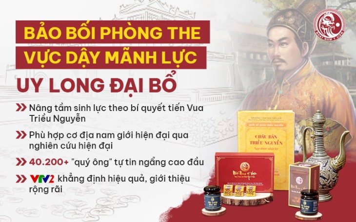 Uy Long Đại Bổ được nghiên cứu, phục dựng theo y học cổ truyền triều Nguyễn