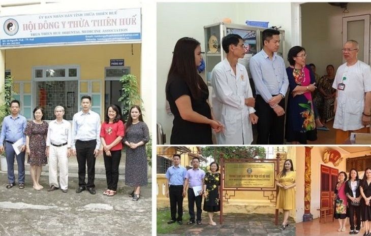 TS.BS Nguyễn Thị Vân Anh đã tới Huế để tìm hiểu nguồn gốc bài thuốc Nhất Nam Minh Mạng Tửu