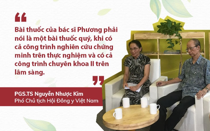 PGS.TS Nguyễn Nhược Kim đánh giá về bài thuốc của bác sĩ Lê Phương
