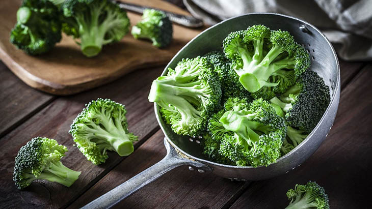 Bông cải xanh là loại rau giúp phòng bệnh đột quỵ