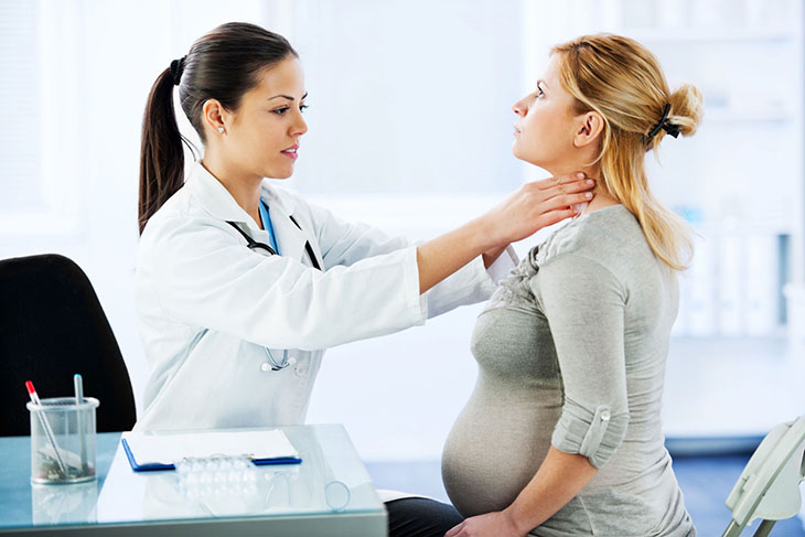 Bệnh lý tuyến giáp ở phụ nữ mang thai chủ yếu do sự thay đổi của hoạt động sinh lý