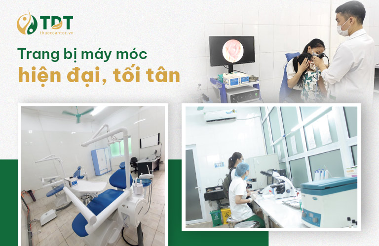 Phòng khám Đa khoa Thuốc Dân Tộc có hệ thống máy móc hiện đại, tối tân phục vụ quá trình chẩn đoán chính xác hơn