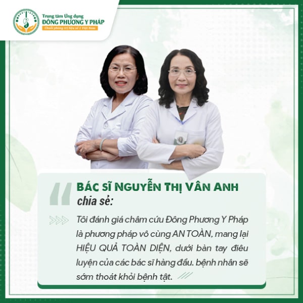 Bác sĩ Nguyễn Thị Vân Anh - Danh y số 1 về Y học cổ truyền tại Nhất Nam Y Viện