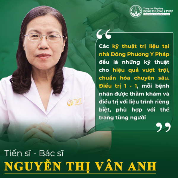 Ts. Bs. Nguyễn Thị Vân Anh chia sẻ về dịch vụ xoa bóp - bấm huyệt tại nhà Đông Phương Y Pháp