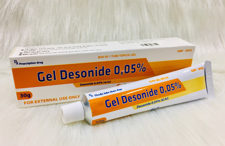 Desonate (desonide) 0,05% gel.