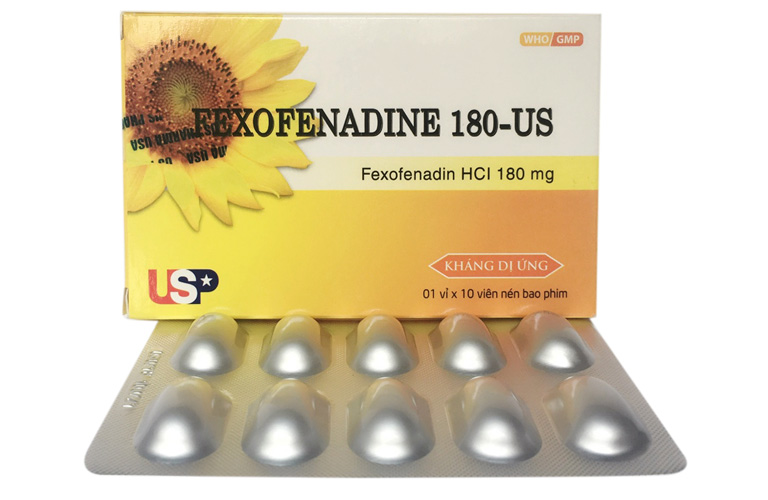 Fexofenadine là thuốc chống dị ứng hiệu quả