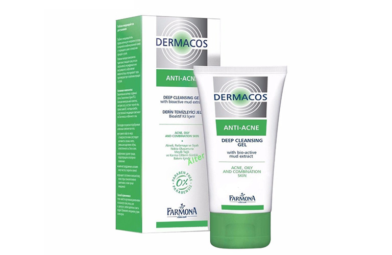 Dermacos Anti Acne Deep Cleansing Gel là sữa rửa mặt cho da khô chất lượng