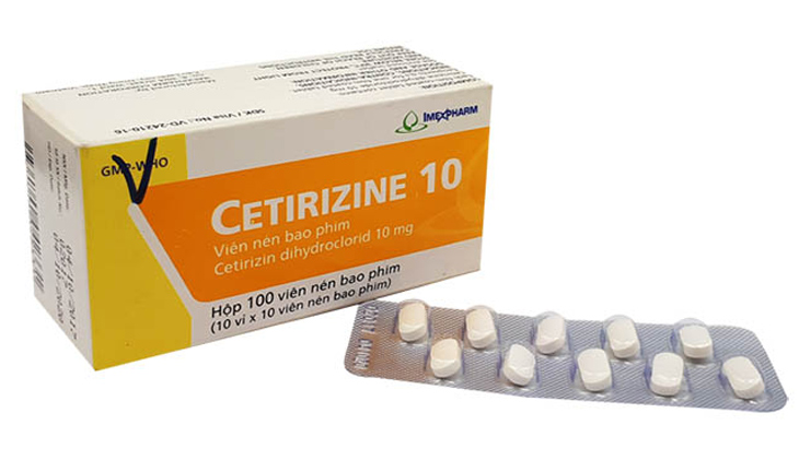 Thuốc kháng histamin Cetirizine