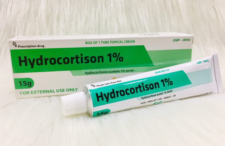 Hydrocortisone 1% là thuốc bôi giúp chống viêm, giảm kích ứng