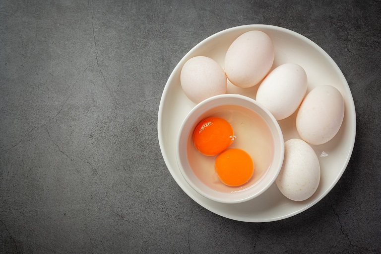 Trứng có thể khiến cho tình trạng viêm da nghiêm trọng hơn