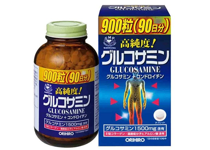 Glucosamine Orihiro giúp bổ sung canxi nuôi dưỡng xương khớp chắc khỏe