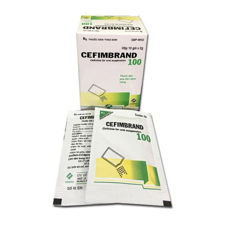 Thuốc Cefimbrano 100 có dược tính mạnh dùng theo liều lượng được chỉ định