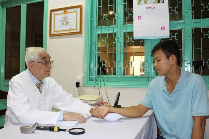 Bác sĩ Đỗ Hữu Định đã có hơn 50 năm nghề