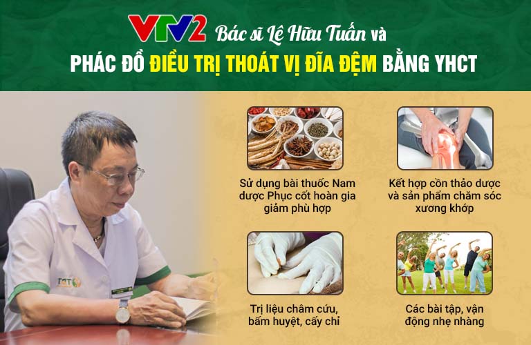 Bác sĩ Lê Hữu Tuấn và phác đồ điều trị thoát vị đĩa đệm từ YHCT
