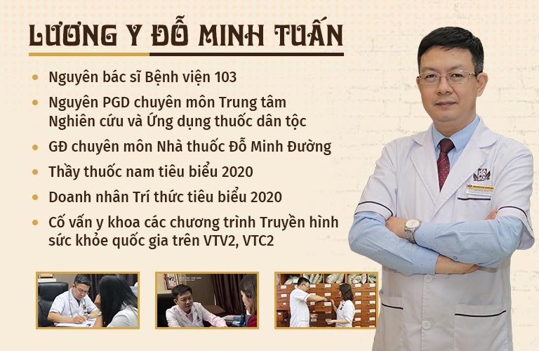 Lương y Đỗ Minh Tuấn - cố vấn chuyên môn chương trình Khoẻ thật đơn giản VTV2 - Giám đốc chuyên môn nhà thuốc Đỗ Minh Đường