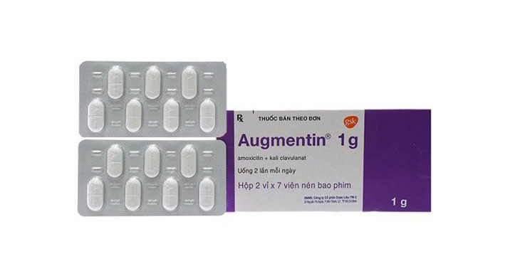 Thuốc trị viêm amidan cho trẻ em Augmentin