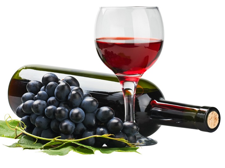 Rượu vang nho - chế phẩm có lợi cho đường ruột